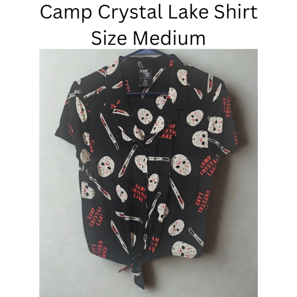 Black Camp Crystal Lake Shirt